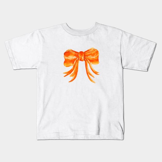 bow Kids T-Shirt by lisenok